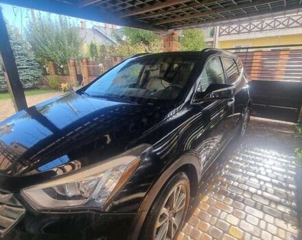 Черный Хендай Санта Фе, объемом двигателя 2 л и пробегом 141 тыс. км за 12800 $, фото 3 на Automoto.ua