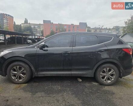 Черный Хендай Санта Фе, объемом двигателя 2.19 л и пробегом 341 тыс. км за 12500 $, фото 12 на Automoto.ua