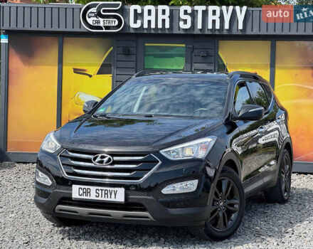 Черный Хендай Санта Фе, объемом двигателя 2.2 л и пробегом 214 тыс. км за 17800 $, фото 1 на Automoto.ua