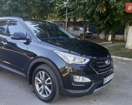 Черный Хендай Санта Фе, объемом двигателя 2.2 л и пробегом 182 тыс. км за 19000 $, фото 1 на Automoto.ua