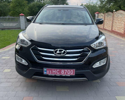 Черный Хендай Санта Фе, объемом двигателя 2.2 л и пробегом 255 тыс. км за 17500 $, фото 2 на Automoto.ua