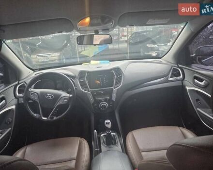 Черный Хендай Санта Фе, объемом двигателя 2.19 л и пробегом 341 тыс. км за 12500 $, фото 5 на Automoto.ua