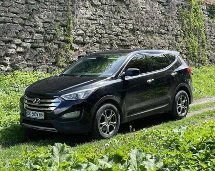 Черный Хендай Санта Фе, объемом двигателя 2.4 л и пробегом 164 тыс. км за 13500 $, фото 2 на Automoto.ua