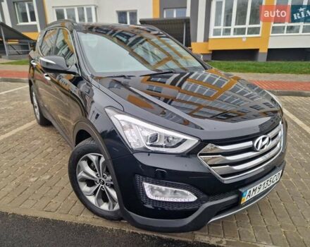 Черный Хендай Санта Фе, объемом двигателя 2.2 л и пробегом 94 тыс. км за 20300 $, фото 10 на Automoto.ua