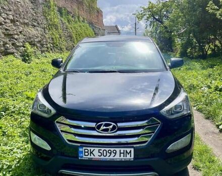 Черный Хендай Санта Фе, объемом двигателя 2.4 л и пробегом 164 тыс. км за 13500 $, фото 5 на Automoto.ua