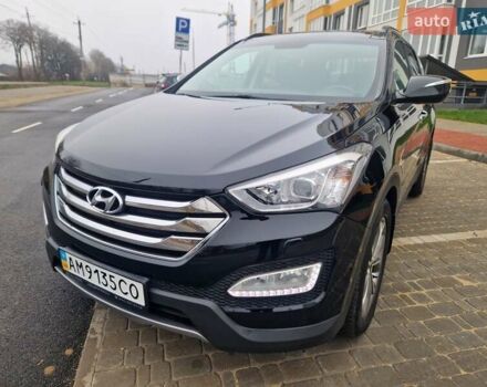 Черный Хендай Санта Фе, объемом двигателя 2.2 л и пробегом 94 тыс. км за 20300 $, фото 21 на Automoto.ua