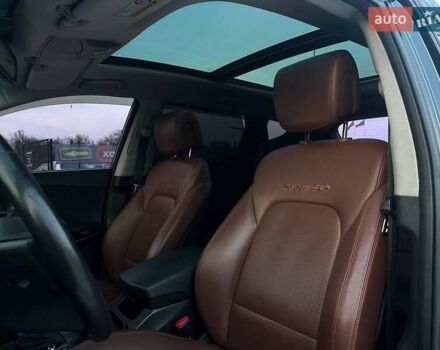 Черный Хендай Санта Фе, объемом двигателя 2 л и пробегом 131 тыс. км за 21000 $, фото 16 на Automoto.ua