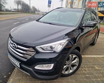 Черный Хендай Санта Фе, объемом двигателя 2.2 л и пробегом 94 тыс. км за 20300 $, фото 5 на Automoto.ua