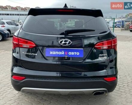 Черный Хендай Санта Фе, объемом двигателя 2.36 л и пробегом 150 тыс. км за 12700 $, фото 6 на Automoto.ua