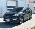 Черный Хендай Санта Фе, объемом двигателя 2 л и пробегом 169 тыс. км за 15600 $, фото 1 на Automoto.ua