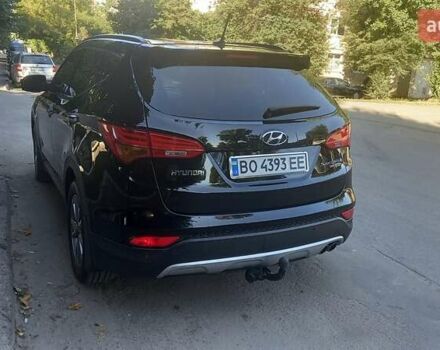 Черный Хендай Санта Фе, объемом двигателя 2.2 л и пробегом 182 тыс. км за 19000 $, фото 5 на Automoto.ua