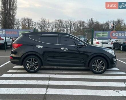 Черный Хендай Санта Фе, объемом двигателя 2 л и пробегом 131 тыс. км за 21000 $, фото 3 на Automoto.ua