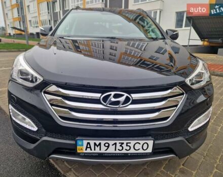 Черный Хендай Санта Фе, объемом двигателя 2.2 л и пробегом 94 тыс. км за 20300 $, фото 13 на Automoto.ua