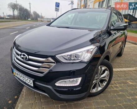 Черный Хендай Санта Фе, объемом двигателя 2.2 л и пробегом 94 тыс. км за 20300 $, фото 2 на Automoto.ua
