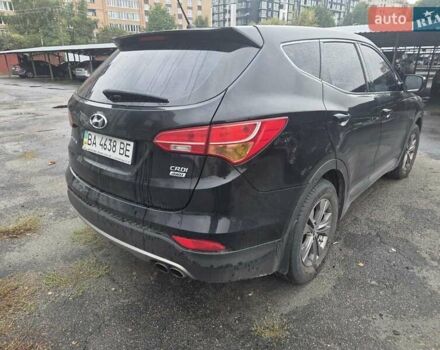 Черный Хендай Санта Фе, объемом двигателя 2.19 л и пробегом 341 тыс. км за 12500 $, фото 9 на Automoto.ua