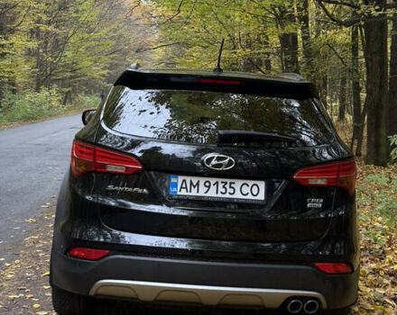 Хендай Санта Фе 2014 в Житомире на Automoto.ua Черный Хендай Санта Фе, объемом двигателя 2.2 л и пробегом 94 тыс. км за 19000 $, фото 4 на Automoto.ua