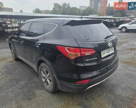 Черный Хендай Санта Фе, объемом двигателя 2.19 л и пробегом 341 тыс. км за 12500 $, фото 10 на Automoto.ua