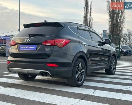 Черный Хендай Санта Фе, объемом двигателя 2 л и пробегом 131 тыс. км за 21000 $, фото 4 на Automoto.ua
