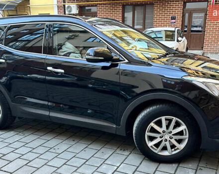 Чорний Хендай Санта Фе, об'ємом двигуна 2 л та пробігом 126 тис. км за 17500 $, фото 4 на Automoto.ua