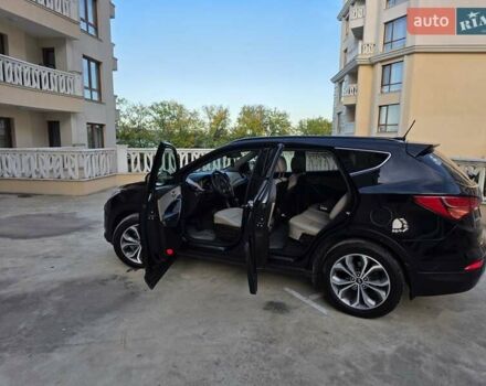 Черный Хендай Санта Фе, объемом двигателя 2.2 л и пробегом 153 тыс. км за 18000 $, фото 11 на Automoto.ua