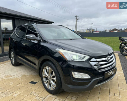 Черный Хендай Санта Фе, объемом двигателя 2 л и пробегом 176 тыс. км за 13600 $, фото 2 на Automoto.ua