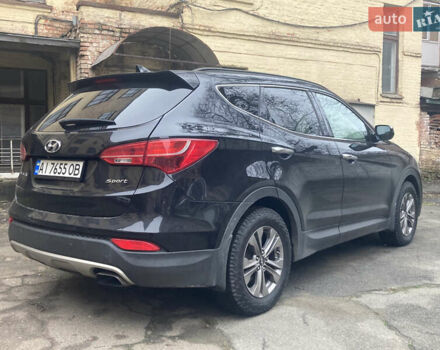 Черный Хендай Санта Фе, объемом двигателя 2.36 л и пробегом 178 тыс. км за 14200 $, фото 4 на Automoto.ua