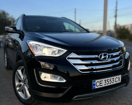 Черный Хендай Санта Фе, объемом двигателя 2 л и пробегом 121 тыс. км за 17500 $, фото 2 на Automoto.ua