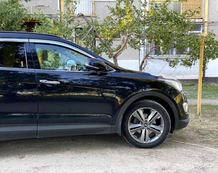 Черный Хендай Санта Фе, объемом двигателя 2.2 л и пробегом 169 тыс. км за 20500 $, фото 4 на Automoto.ua