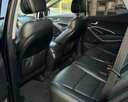 Черный Хендай Санта Фе, объемом двигателя 2 л и пробегом 121 тыс. км за 17500 $, фото 17 на Automoto.ua