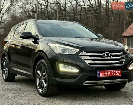 Черный Хендай Санта Фе, объемом двигателя 2.2 л и пробегом 129 тыс. км за 21877 $, фото 9 на Automoto.ua