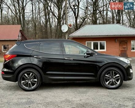 Черный Хендай Санта Фе, объемом двигателя 2.2 л и пробегом 129 тыс. км за 21877 $, фото 7 на Automoto.ua