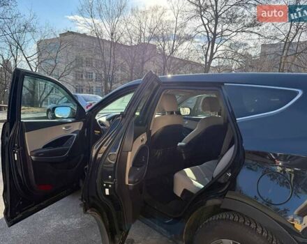 Чорний Хендай Санта Фе, об'ємом двигуна 2.4 л та пробігом 131 тис. км за 15500 $, фото 7 на Automoto.ua