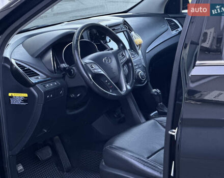 Черный Хендай Санта Фе, объемом двигателя 2 л и пробегом 121 тыс. км за 17500 $, фото 27 на Automoto.ua