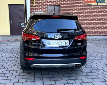 Чорний Хендай Санта Фе, об'ємом двигуна 2 л та пробігом 126 тис. км за 17500 $, фото 1 на Automoto.ua