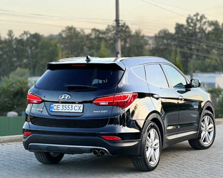 Черный Хендай Санта Фе, объемом двигателя 2 л и пробегом 121 тыс. км за 17500 $, фото 3 на Automoto.ua