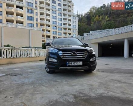 Черный Хендай Санта Фе, объемом двигателя 2.2 л и пробегом 153 тыс. км за 18000 $, фото 7 на Automoto.ua