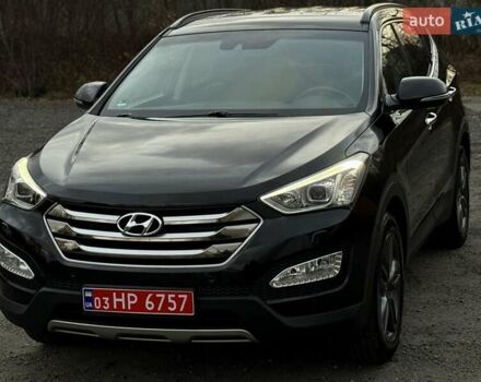 Черный Хендай Санта Фе, объемом двигателя 2.2 л и пробегом 129 тыс. км за 21877 $, фото 13 на Automoto.ua