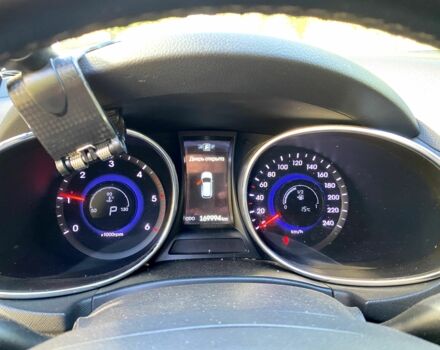 Черный Хендай Санта Фе, объемом двигателя 2.2 л и пробегом 169 тыс. км за 20500 $, фото 9 на Automoto.ua