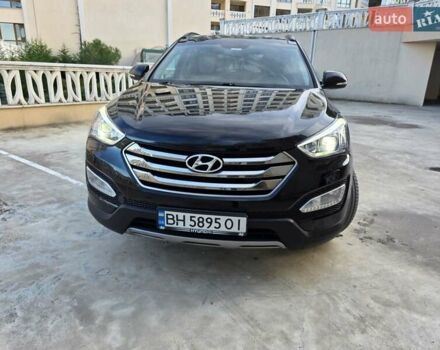 Черный Хендай Санта Фе, объемом двигателя 2.2 л и пробегом 153 тыс. км за 18000 $, фото 2 на Automoto.ua