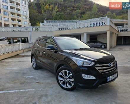 Черный Хендай Санта Фе, объемом двигателя 2.2 л и пробегом 153 тыс. км за 18000 $, фото 9 на Automoto.ua