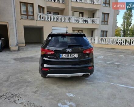 Черный Хендай Санта Фе, объемом двигателя 2.2 л и пробегом 153 тыс. км за 18000 $, фото 3 на Automoto.ua