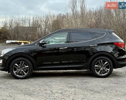 Черный Хендай Санта Фе, объемом двигателя 2.2 л и пробегом 129 тыс. км за 21877 $, фото 1 на Automoto.ua