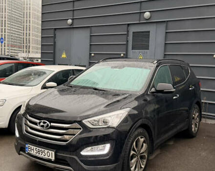Черный Хендай Санта Фе, объемом двигателя 2.2 л и пробегом 155 тыс. км за 18499 $, фото 1 на Automoto.ua