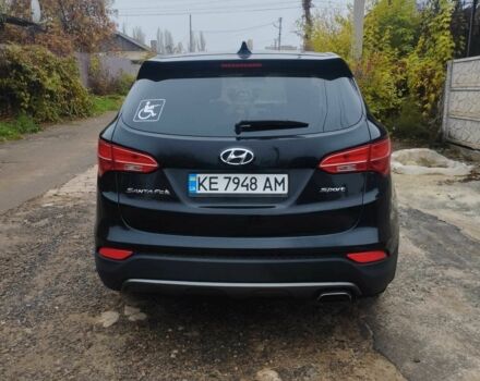 Чорний Хендай Санта Фе, об'ємом двигуна 2.4 л та пробігом 183 тис. км за 13500 $, фото 3 на Automoto.ua