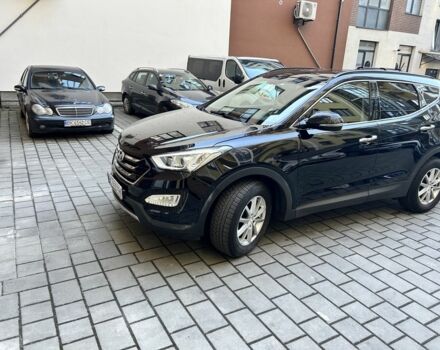 Черный Хендай Санта Фе, объемом двигателя 2 л и пробегом 110 тыс. км за 17500 $, фото 3 на Automoto.ua
