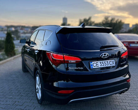 Черный Хендай Санта Фе, объемом двигателя 2 л и пробегом 121 тыс. км за 17500 $, фото 4 на Automoto.ua