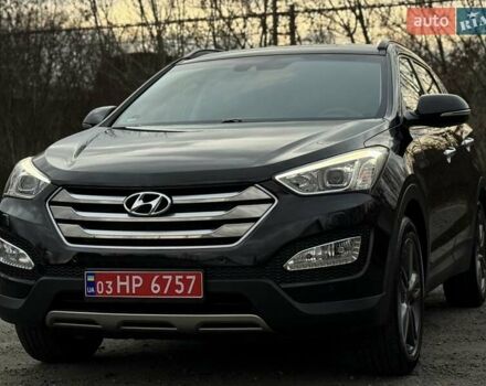 Черный Хендай Санта Фе, объемом двигателя 2.2 л и пробегом 129 тыс. км за 21877 $, фото 14 на Automoto.ua