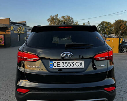 Черный Хендай Санта Фе, объемом двигателя 2 л и пробегом 121 тыс. км за 17500 $, фото 8 на Automoto.ua