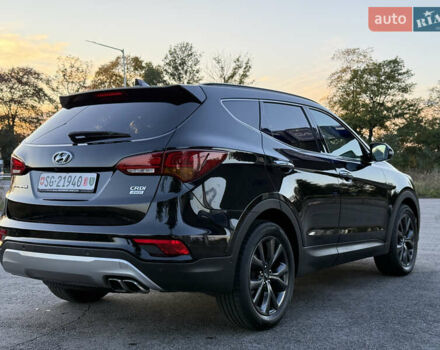 Черный Хендай Санта Фе, объемом двигателя 2.2 л и пробегом 179 тыс. км за 23300 $, фото 15 на Automoto.ua