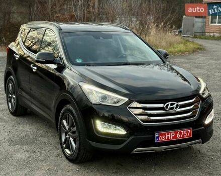 Черный Хендай Санта Фе, объемом двигателя 2.2 л и пробегом 129 тыс. км за 21877 $, фото 10 на Automoto.ua